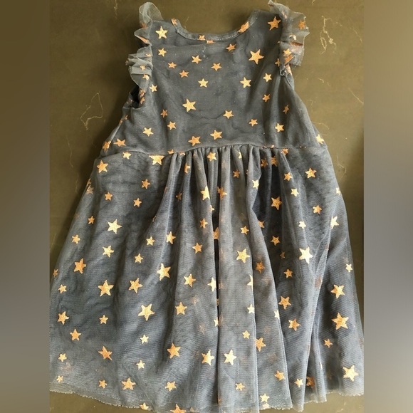 BCBG Girls Tulle Sparkle Star Dress size 2T - Picture 7 of 8